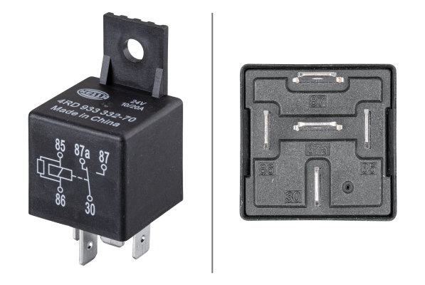 Relais, arbeidsstroom Hella 4RD 933 332-701