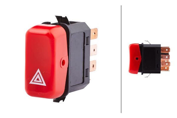 Waarschuwingsknipperlamp schakelaar Hella 6HH 004 175-016