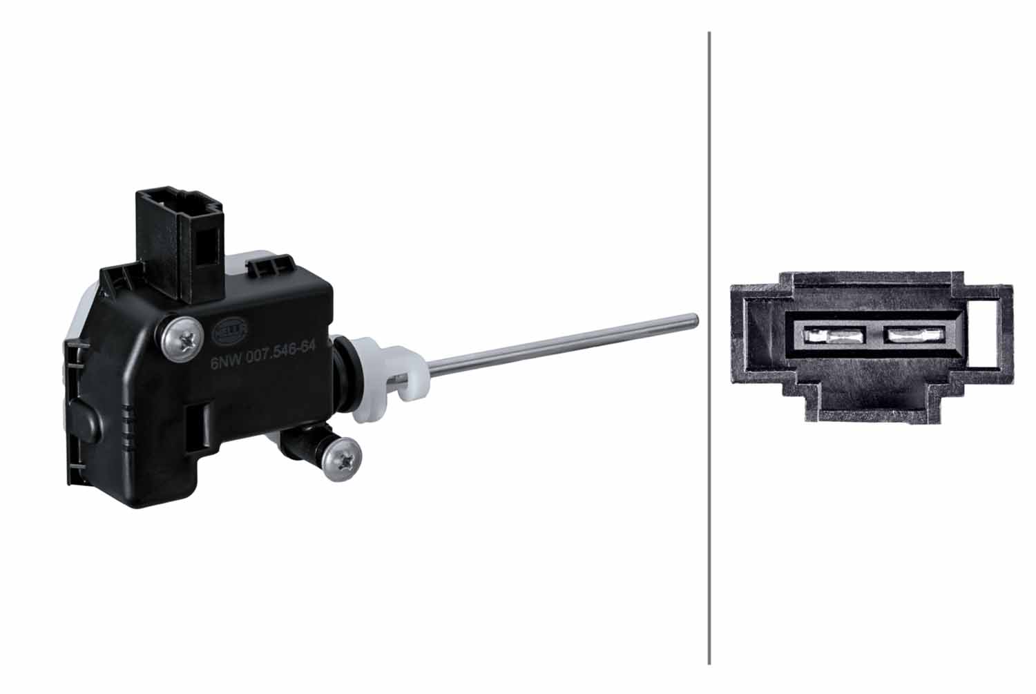 Stelelement, tankklepje Hella 6NW 007 546-641