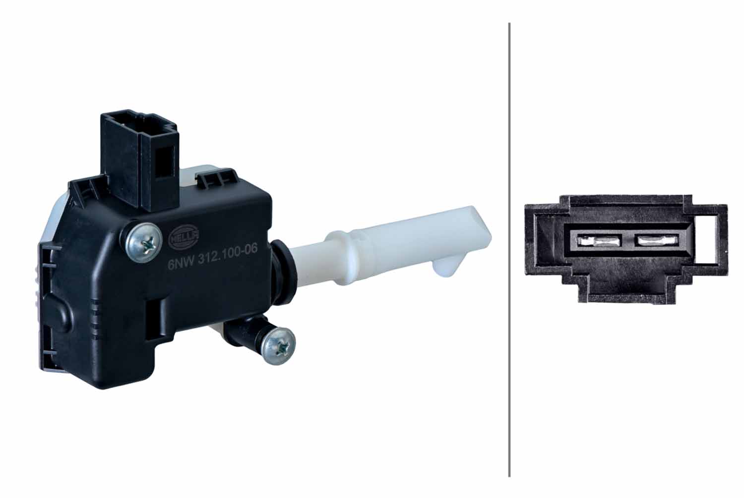Stel element, centrale vergrendeling Hella 6NW 312 100-061