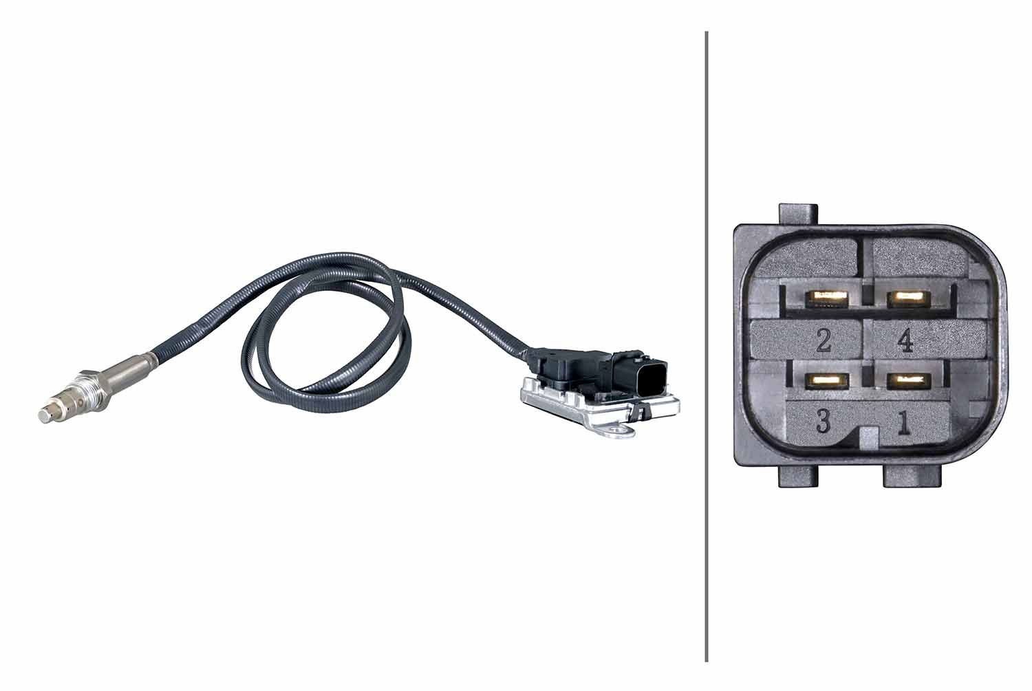 NOx-sensor, NOx-katalysator Hella 6PN 358 186-471