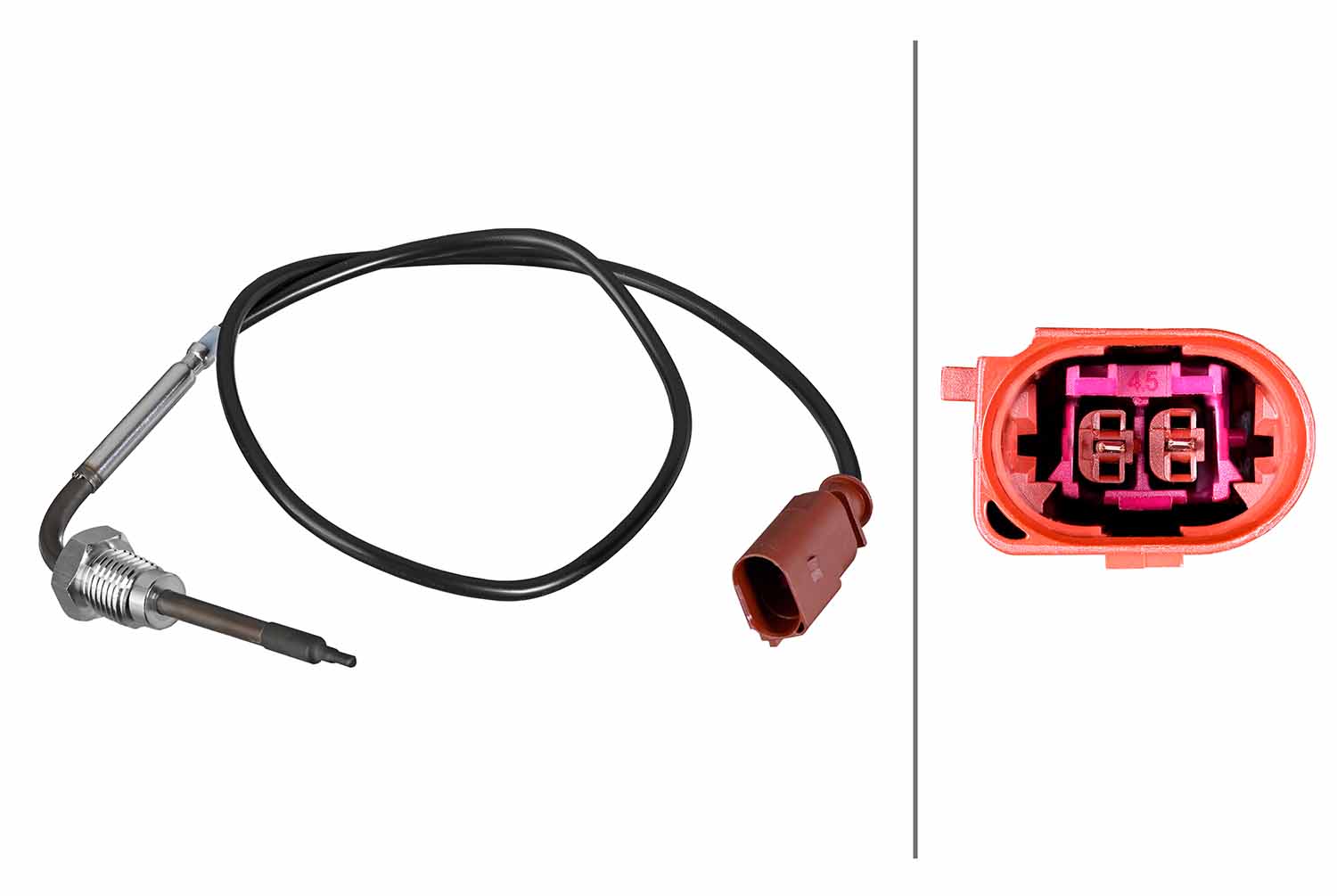 Sensor, uitlaatgastemperatuur Hella 6PT 010 376-601