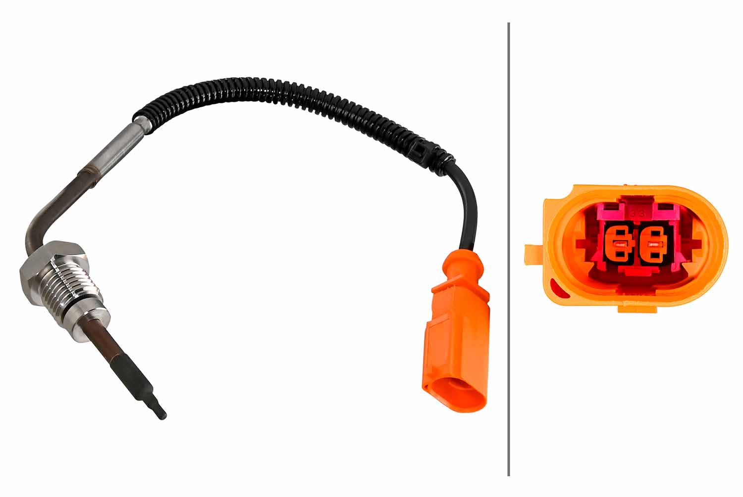 Sensor, uitlaatgastemperatuur Hella 6PT 010 376-681