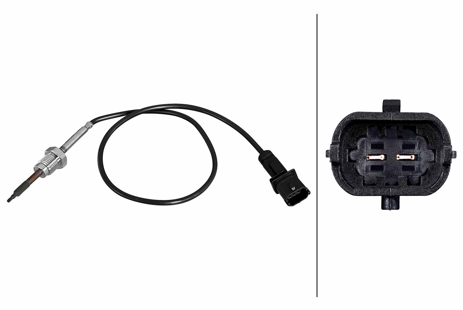 Sensor, uitlaatgastemperatuur Hella 6PT 010 376-691