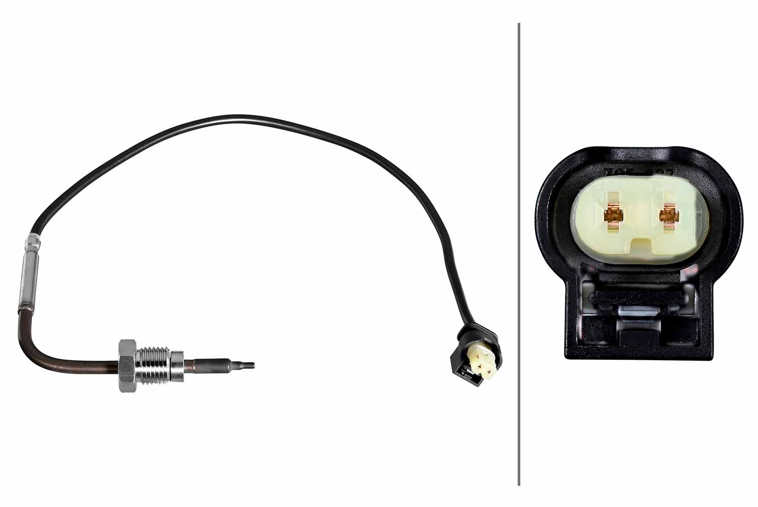 Sensor, uitlaatgastemperatuur Hella 6PT 010 376-811