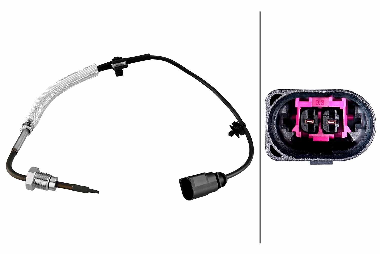 Sensor, uitlaatgastemperatuur Hella 6PT 010 376-901