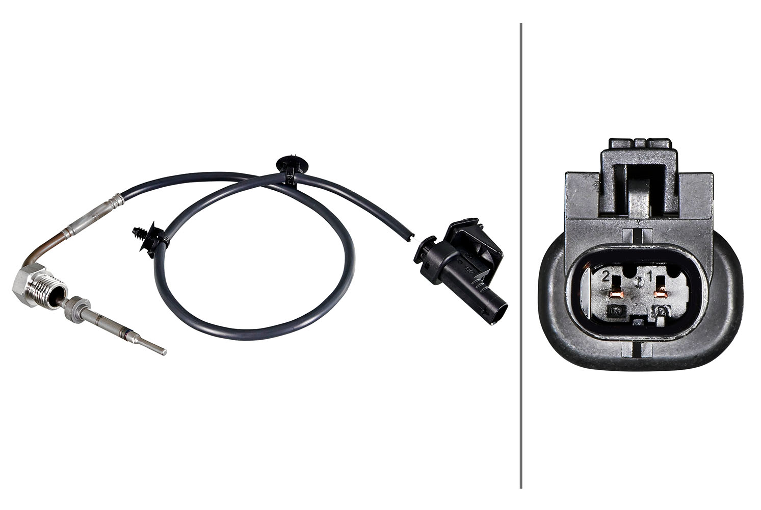 Sensor, uitlaatgastemperatuur Hella 6PT 358 226-171