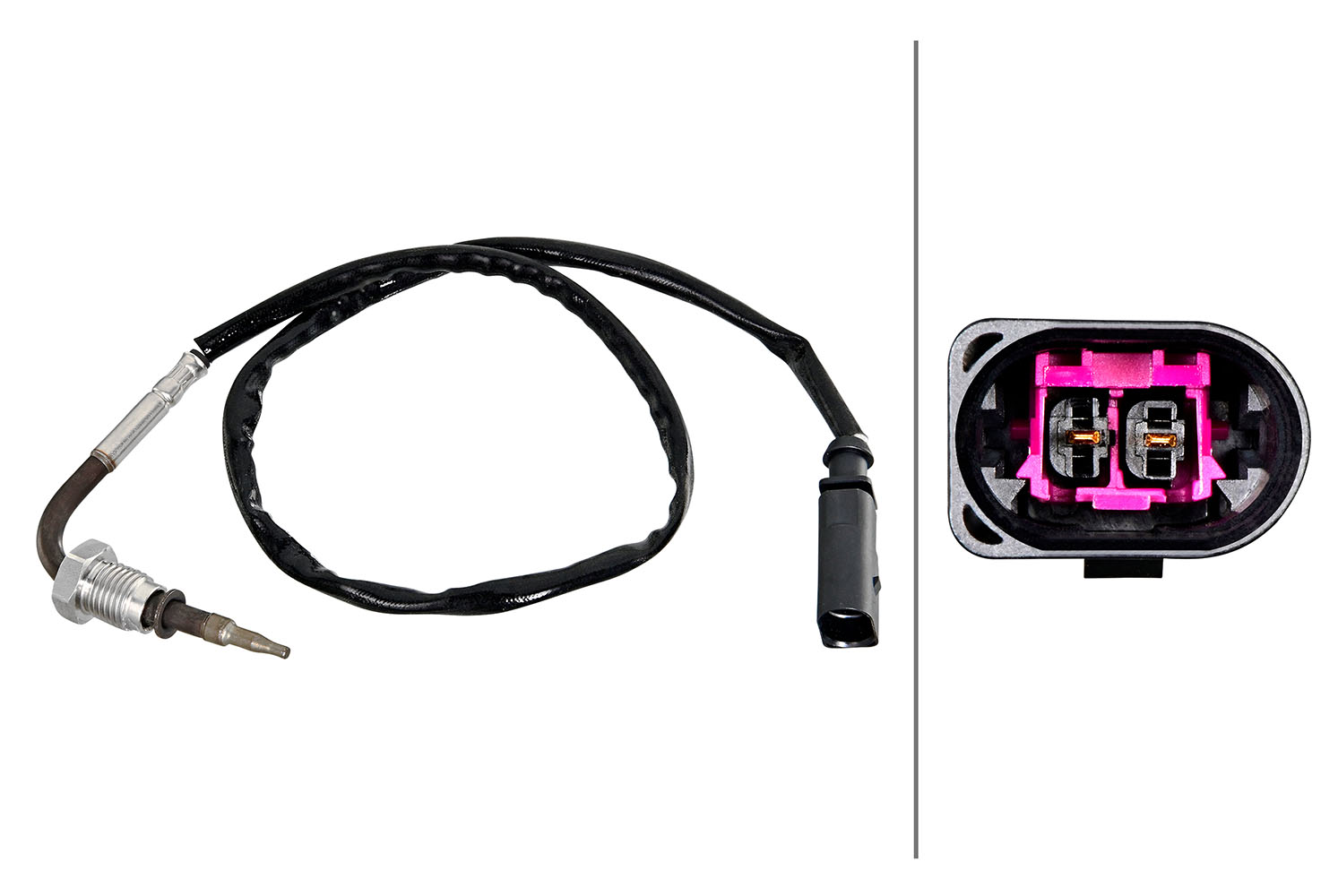 Sensor, uitlaatgastemperatuur Hella 6PT 358 226-281