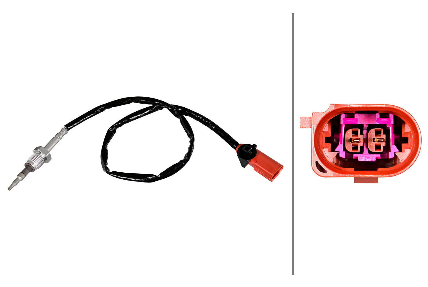 Sensor, uitlaatgastemperatuur Hella 6PT 358 226-351