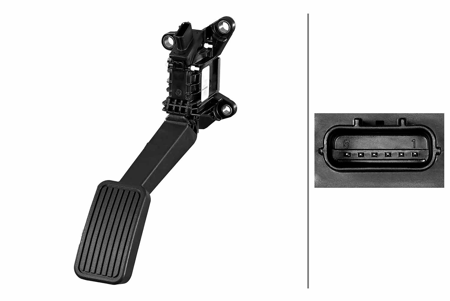 Sensor, gaspedaalpositie Hella 6PV 011 673-251