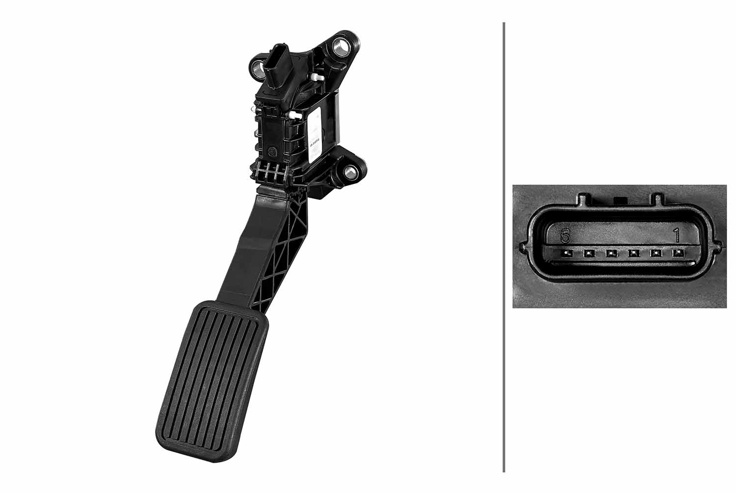 Sensor, gaspedaalpositie Hella 6PV 011 673-431