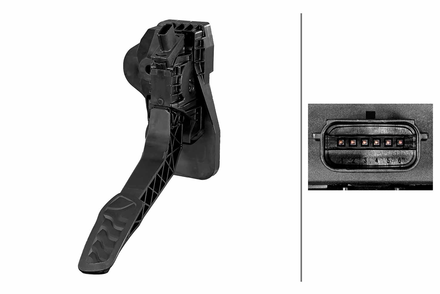 Sensor, gaspedaalpositie Hella 6PV 935 195-001