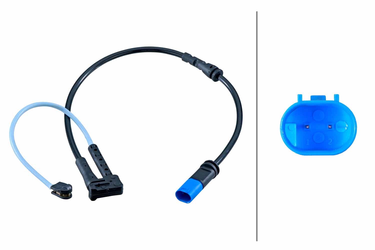 Waarschuwingscontact, remvoering-/blokslijtage Hella 8DK 355 253-781