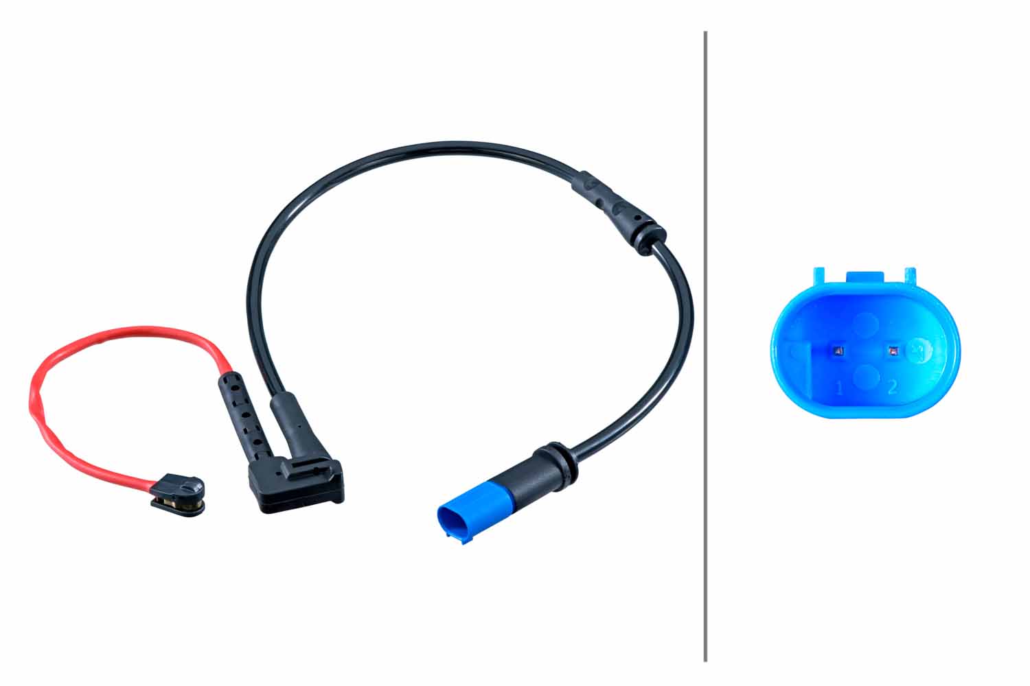 Waarschuwingscontact, remvoering-/blokslijtage Hella 8DK 355 253-811