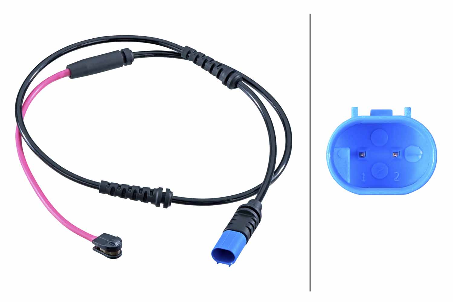 Waarschuwingscontact, remvoering-/blokslijtage Hella 8DK 355 253-871