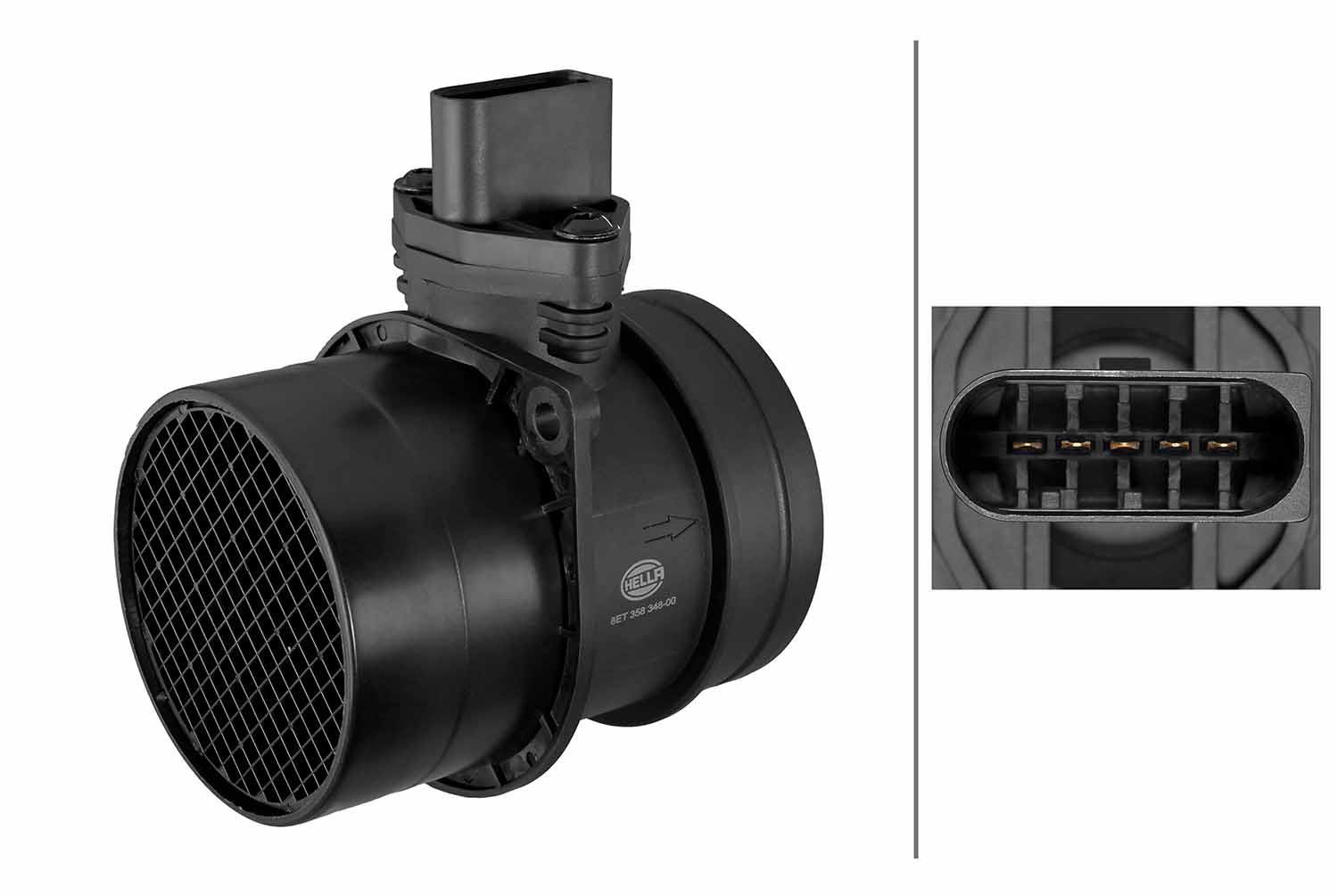 Luchtmassameter Hella 8ET 358 348-001