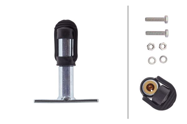 Opsteeksteun, zwaailicht Hella 8HG 006 294-011