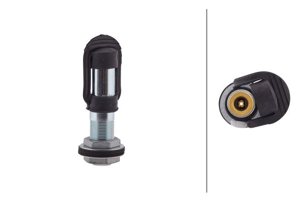 Opsteeksteun, zwaailicht Hella 8HG 006 294-091