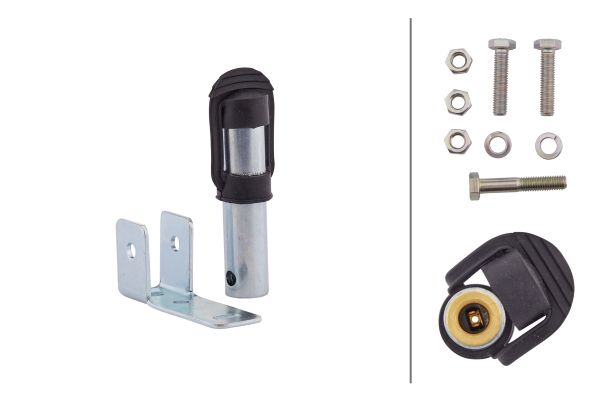 Opsteeksteun, zwaailicht Hella 8HG 006 294-141