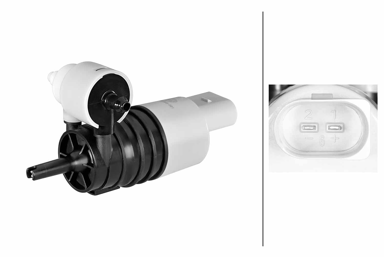 Reinigingsvloeistofpomp, ruitenreiniging Hella 8TW 006 848-691