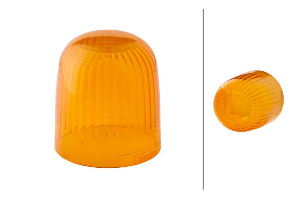 Glaskap, zwaailicht Hella 9EL 860 627-001