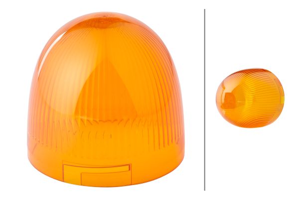 Glaskap, zwaailicht Hella 9EL 864 074-001