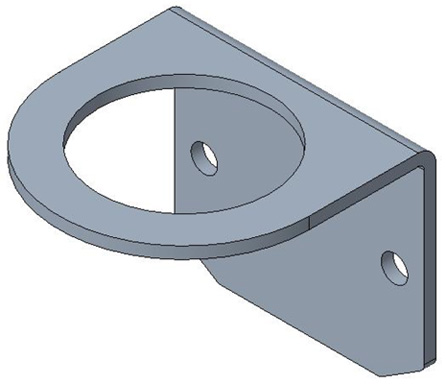 Opsteeksteun, zwaailicht Hella 9XD 863 533-101