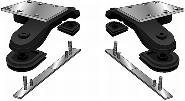 Opsteeksteun, zwaailicht Hella 9XD 863 403-801