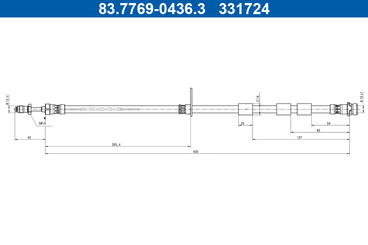 Remslang ATE 83.7769-0436.3