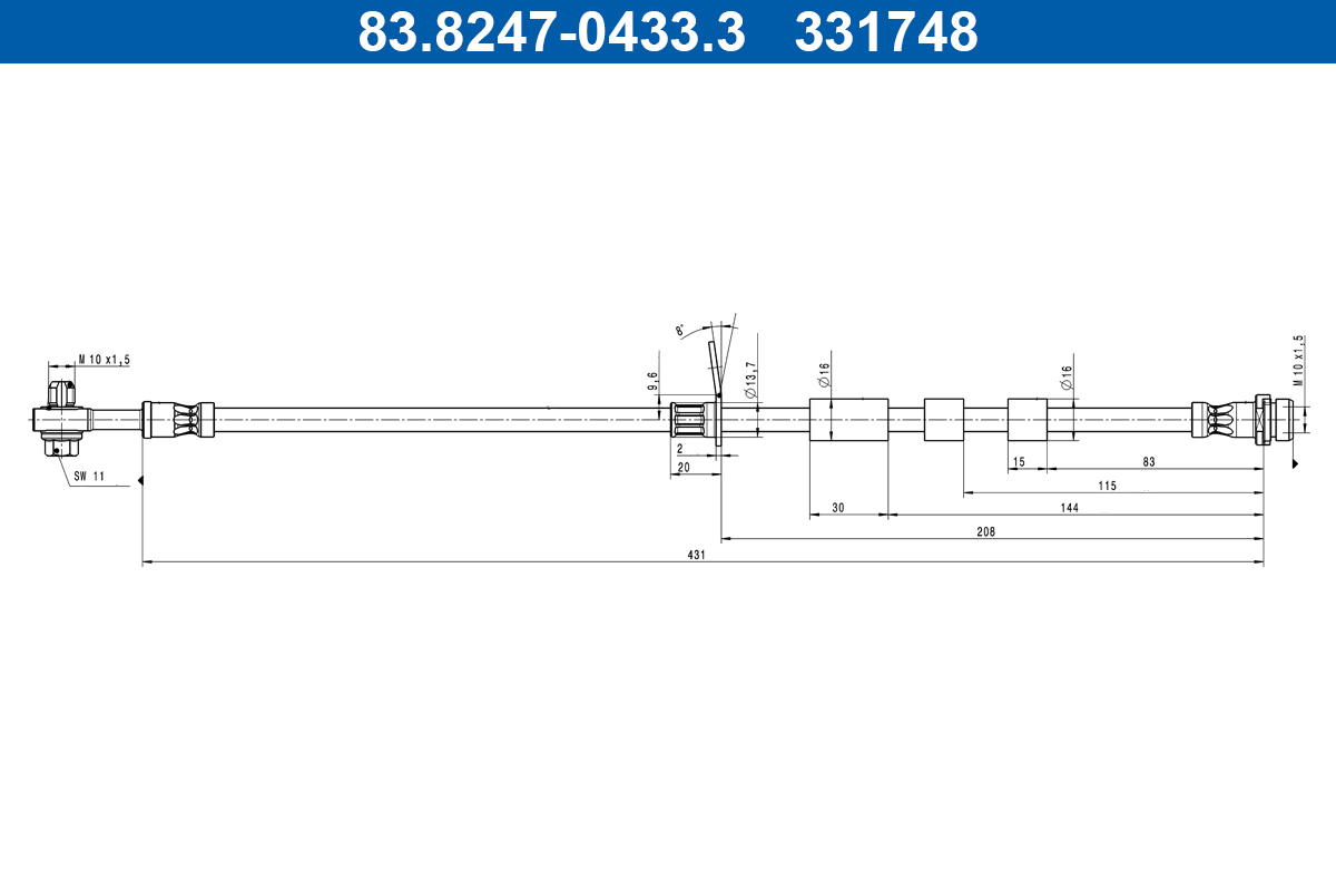 Remslang ATE 83.8247-0433.3
