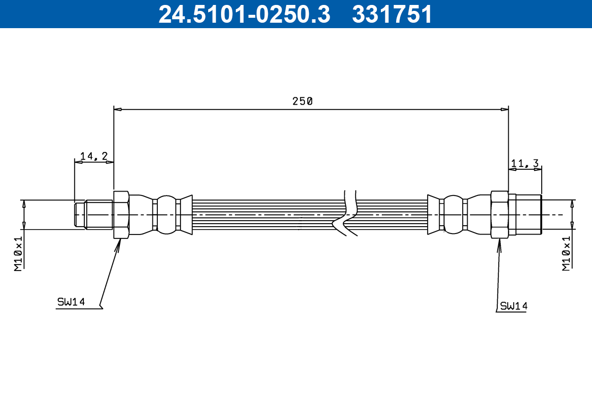 Remslang ATE 24.5101-0250.3