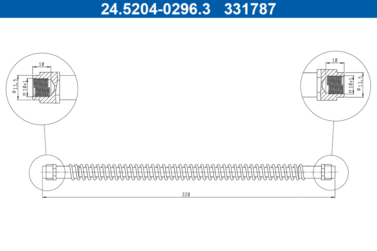Remslang ATE 24.5204-0296.3
