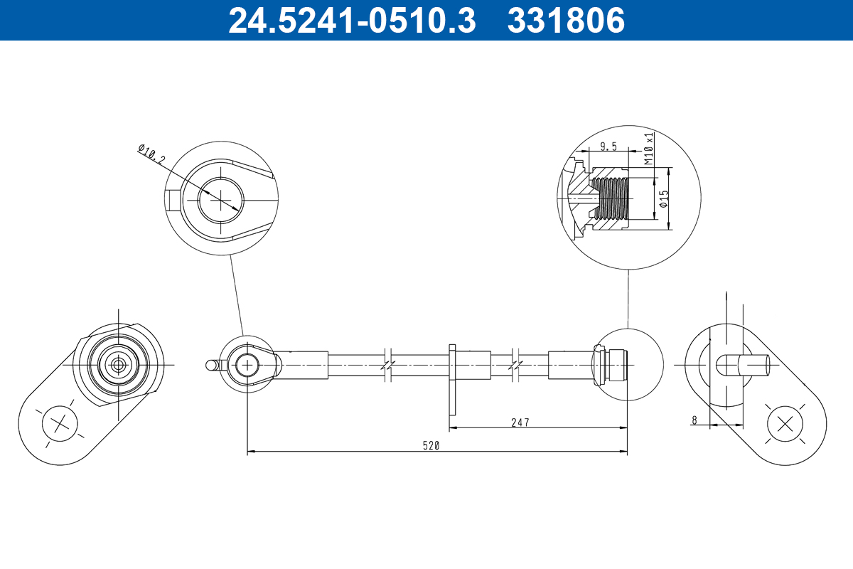 Remslang ATE 24.5241-0510.3