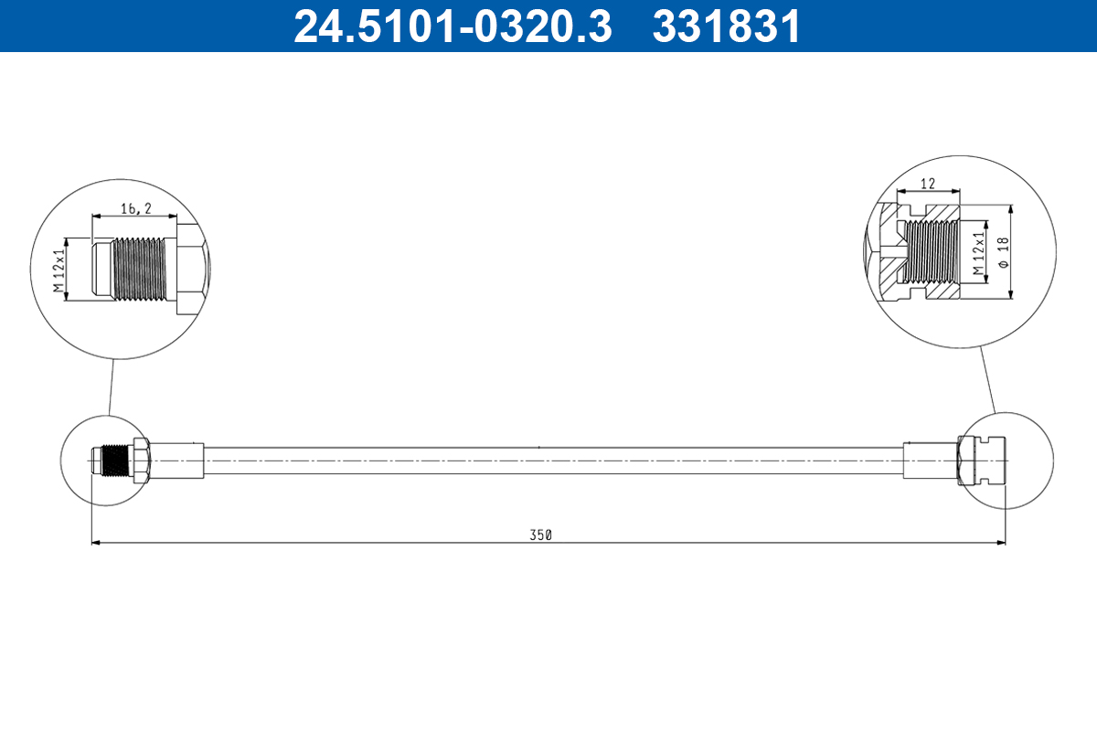 Remslang ATE 24.5101-0320.3