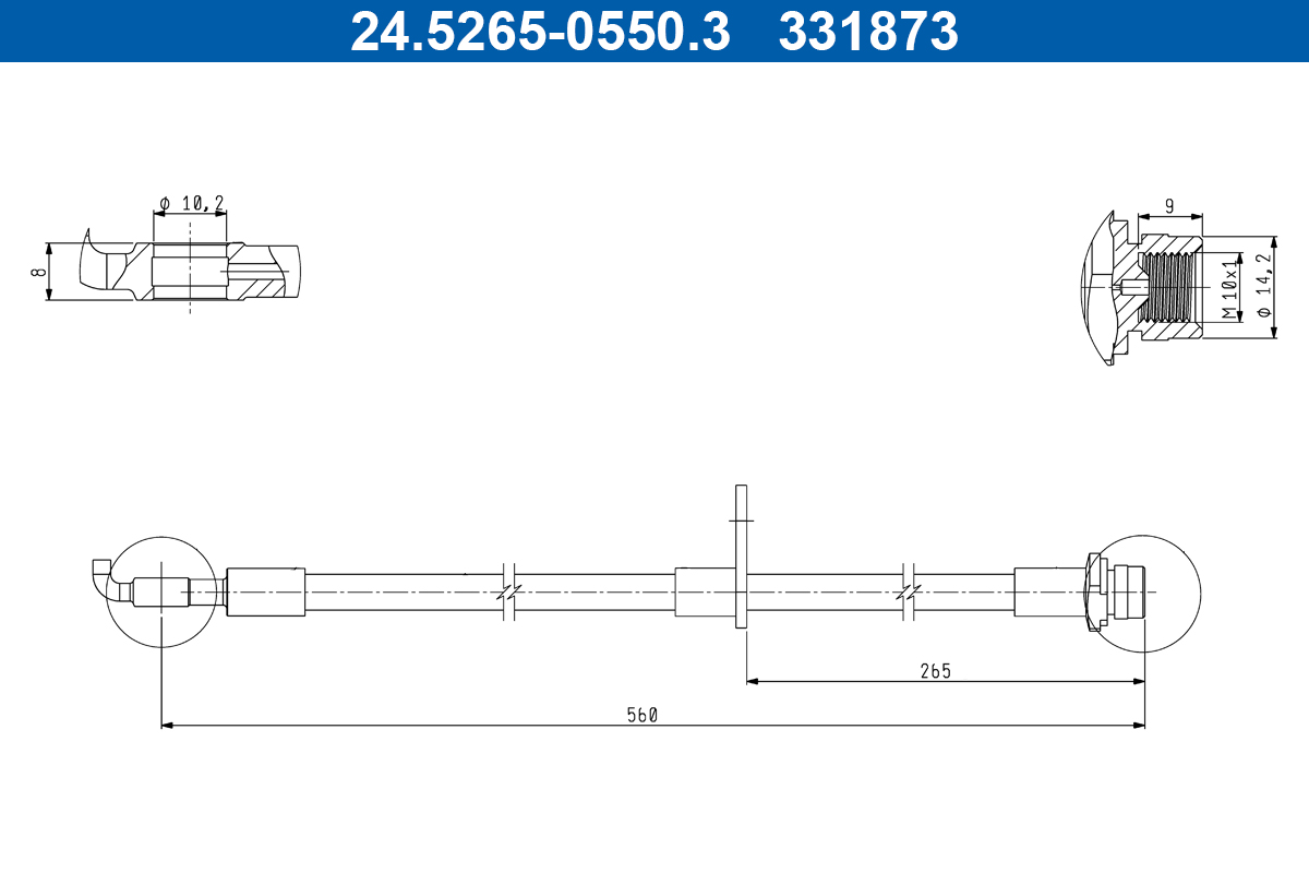 Remslang ATE 24.5265-0550.3