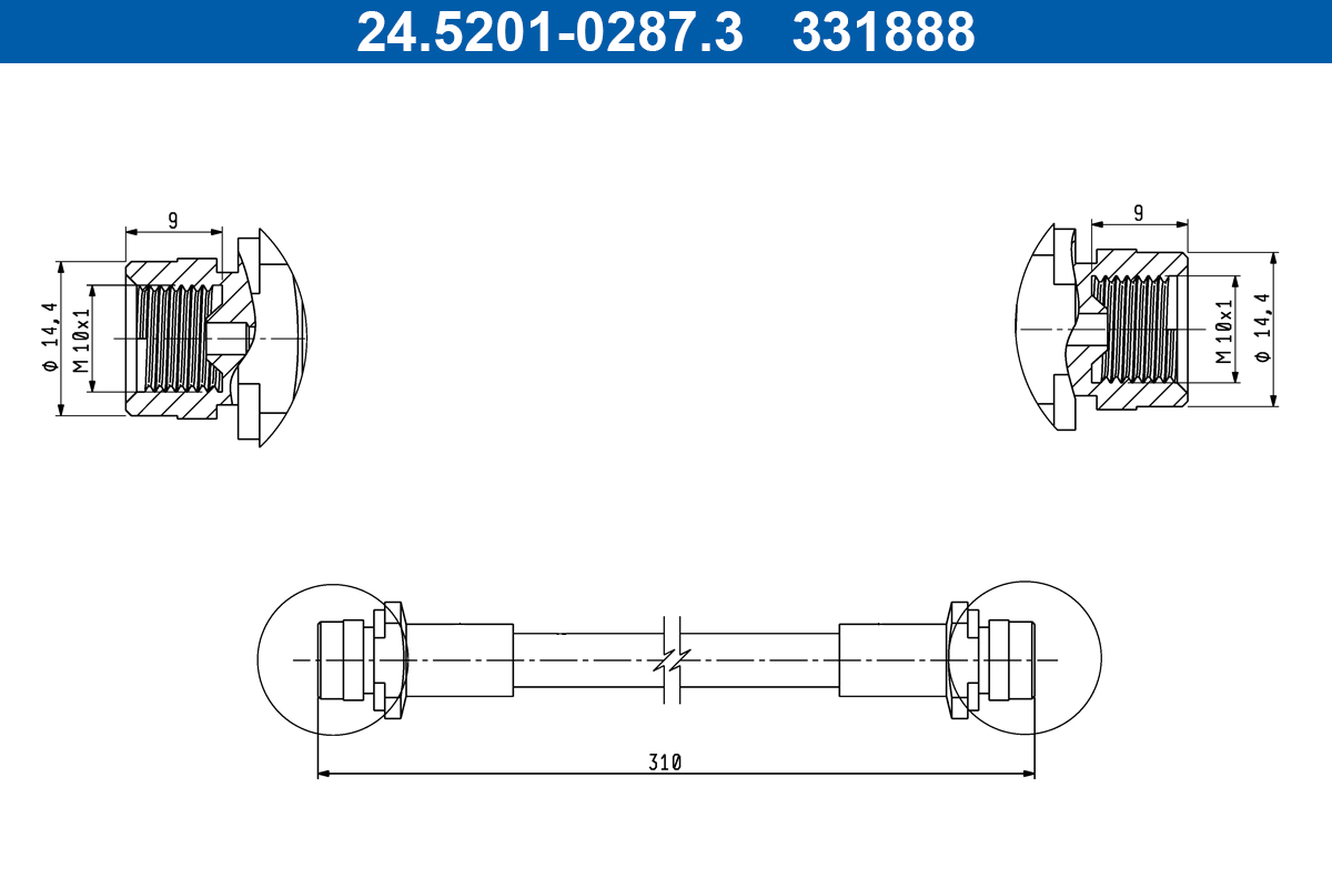 Remslang ATE 24.5201-0287.3