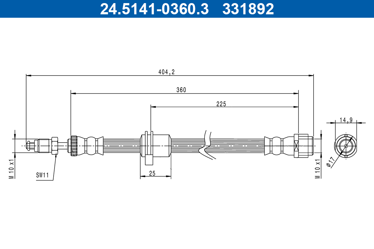 Remslang ATE 24.5141-0360.3