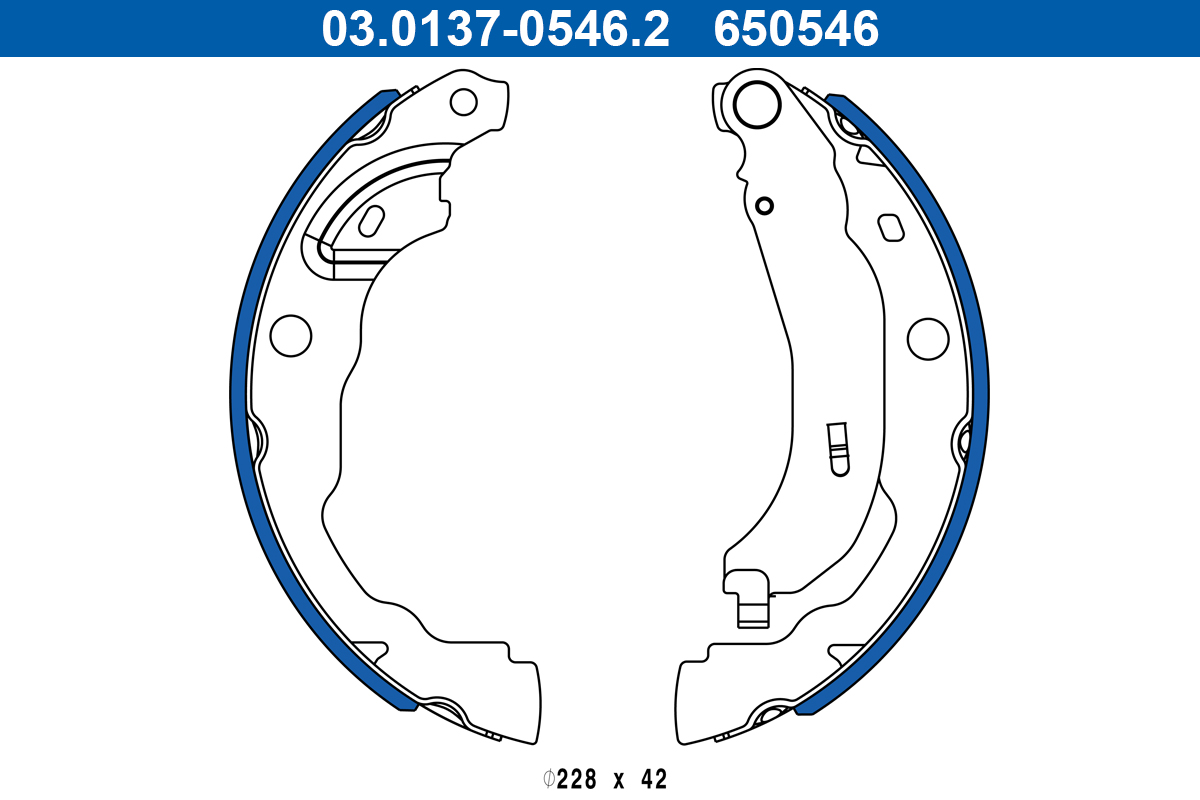 Remschoenset ATE 03.0137-0546.2