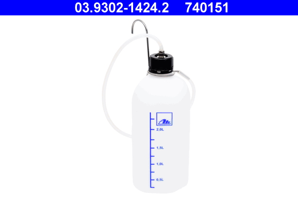 Opvangbak, ontluchting remsystemen ATE 03.9302-1424.2