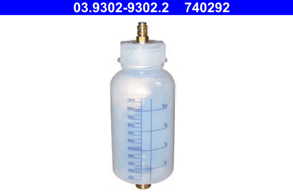 Opvangbak, ontluchting remsystemen ATE 03.9302-9302.2