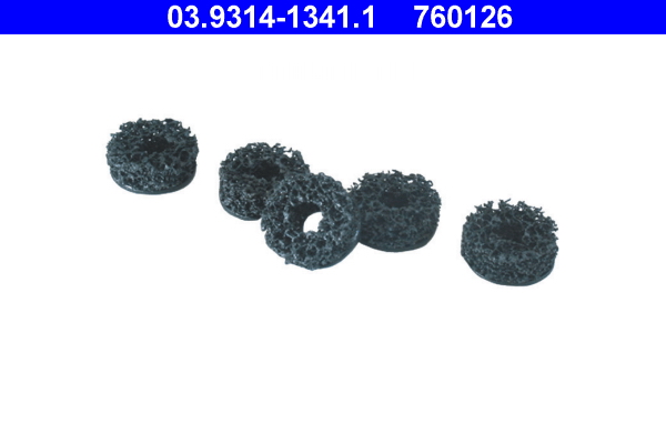 Reinigingsschijf, reinigingsschijf wielnaaf ATE 03.9314-1341.1