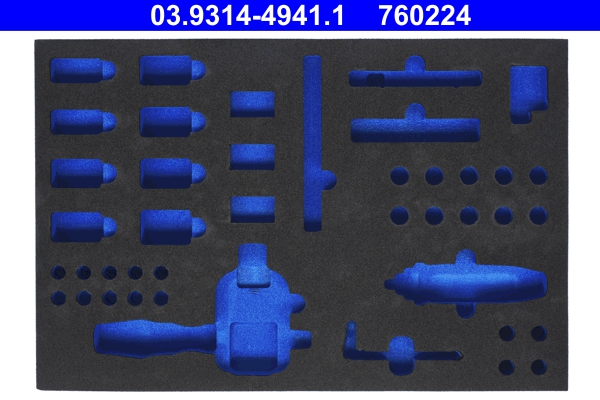 Aflegvak, lade (gereedschapswagen) ATE 03.9314-4941.1