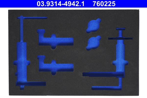 Aflegvak, lade (gereedschapswagen) ATE 03.9314-4942.1