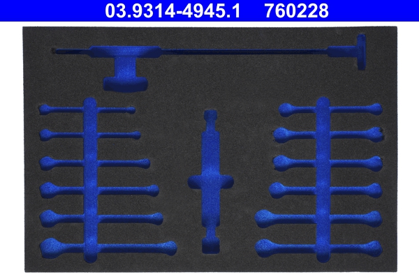 Aflegvak, lade (gereedschapswagen) ATE 03.9314-4945.1