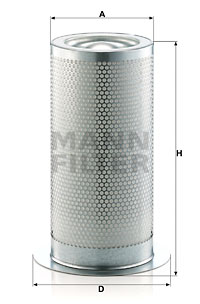 Filter, persluchttechniek Mann-Filter 49 003 53 191