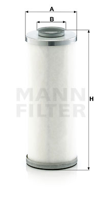 Filter, persluchttechniek Mann-Filter LE 8002