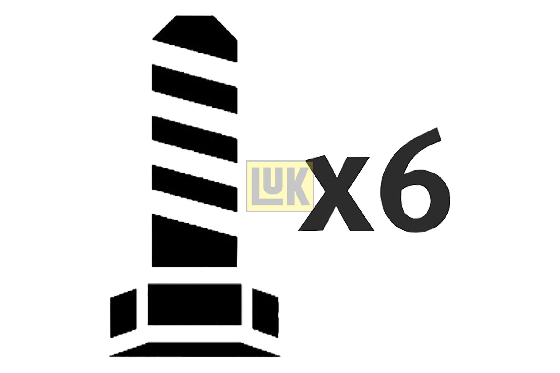 Vliegwielbout LUK 411 0012 11