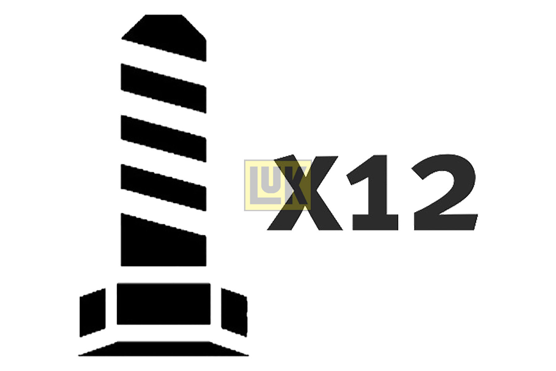 Vliegwielbout LUK 411 0017 11