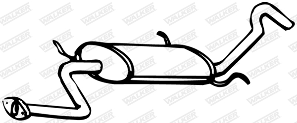 Achterdemper Walker 09458