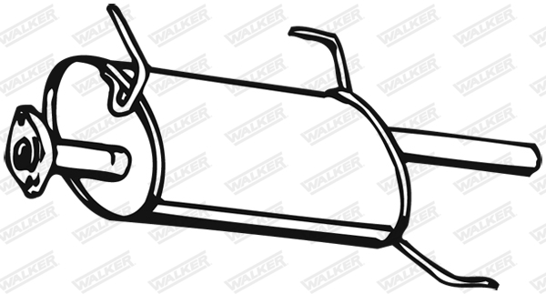 Achterdemper Walker 16564